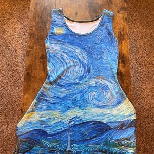 Blackmilk Clothing Starry Night Playdress